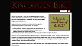 What Kingdominbible.com website looked like in 2020 (4 years ago)