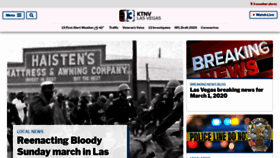 What Ktnv.com website looked like in 2020 (4 years ago)