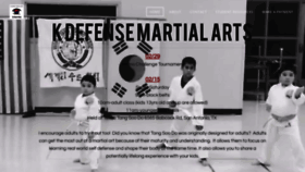 What Kdefensemartialarts.com website looked like in 2020 (4 years ago)