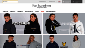 What Kidsbrandstore.nl website looked like in 2020 (4 years ago)