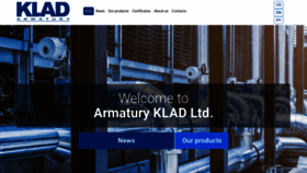 What Klad.cz website looked like in 2020 (4 years ago)
