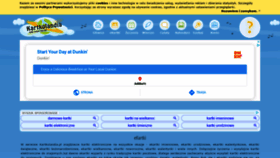 What Kartkolandia.pl website looked like in 2020 (4 years ago)