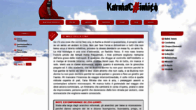 What Karmachimico.it website looked like in 2020 (4 years ago)