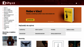 What Knihy.cz website looked like in 2020 (4 years ago)