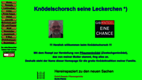 What Knoedelschorsch.de website looked like in 2020 (4 years ago)