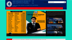 What Kashiit.ac.in website looked like in 2020 (4 years ago)