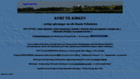 What Korttilkirken.dk website looked like in 2020 (4 years ago)
