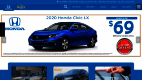 What Kelly-honda.com website looked like in 2020 (4 years ago)