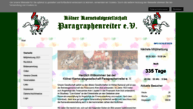 What Kkg-paragraphenreiter.de website looked like in 2020 (4 years ago)