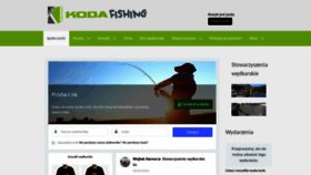 What Koda-fishing.pl website looked like in 2020 (4 years ago)