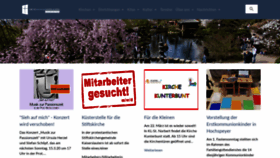 What Kirchen-in-kl.de website looked like in 2020 (4 years ago)
