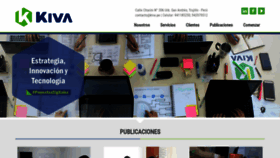 What Kiva.pe website looked like in 2020 (4 years ago)