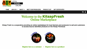 What Kitsapfresh.localfoodmarketplace.com website looked like in 2020 (4 years ago)
