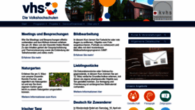 What Kvhs-ammerland.de website looked like in 2020 (4 years ago)