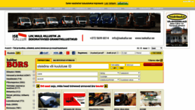 What Kuldnebors.ee website looked like in 2020 (4 years ago)