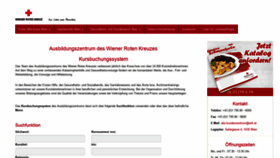 What Kursbuchung.wrk.at website looked like in 2020 (4 years ago)