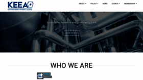 What Keealliance.org website looked like in 2020 (6 years ago)