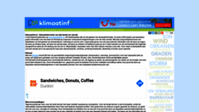 What Klimaatinfo.nl website looked like in 2020 (4 years ago)