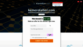 What Kemerotelleri.com website looked like in 2020 (4 years ago)