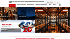 What Konstanz-tourismus.de website looked like in 2020 (4 years ago)