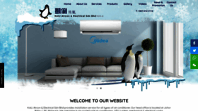 What Kailiaircon.com.my website looked like in 2020 (4 years ago)