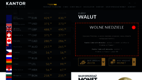 What Kantor-exchange.pl website looked like in 2020 (4 years ago)