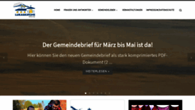 What Kirche-walle.de website looked like in 2020 (4 years ago)