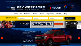 What Keywestford.com website looked like in 2020 (4 years ago)