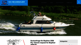 What Kaineugebauer.de website looked like in 2020 (4 years ago)