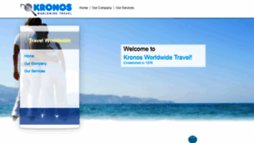 What Kronosholidays.com website looked like in 2020 (4 years ago)