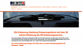 What Kfz-zulassungsdienst-service-hamburg.de website looked like in 2020 (4 years ago)