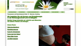 What Kidler19.de website looked like in 2020 (4 years ago)
