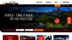 What Keadventure.com website looked like in 2020 (4 years ago)