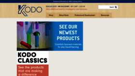 What Kodokids.com website looked like in 2020 (4 years ago)