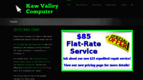 What Kawvalleycomputer.com website looked like in 2020 (4 years ago)