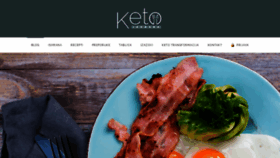 What Ketoishrana.com website looked like in 2020 (4 years ago)