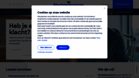 What Klachtenkompas.nl website looked like in 2020 (5 years ago)