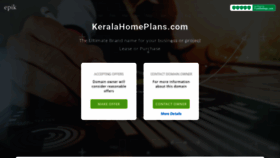 What Keralahomeplans.com website looked like in 2020 (4 years ago)