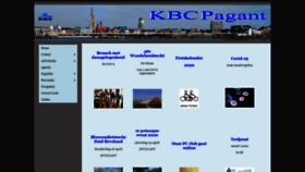 What Kbcpagant.be website looked like in 2020 (4 years ago)