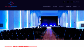 What Klubhaus-ludwigsfelde.de website looked like in 2020 (4 years ago)