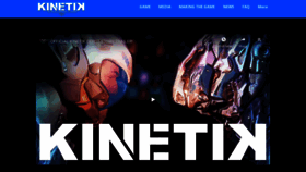 What Kinetikthegame.com website looked like in 2020 (4 years ago)