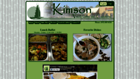 What Kimson-mn.com website looked like in 2020 (4 years ago)