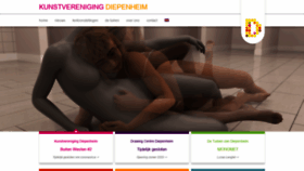 What Kunstvereniging.nl website looked like in 2020 (4 years ago)