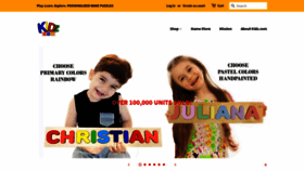 What Kidz.com website looked like in 2020 (4 years ago)