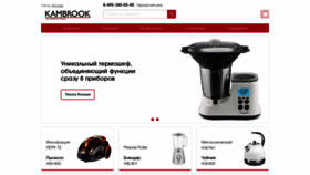 What Kambrook.ru website looked like in 2020 (4 years ago)