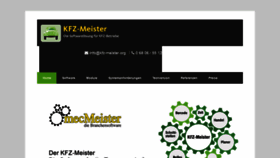 What Kfz-meister.org website looked like in 2020 (4 years ago)