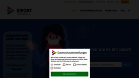 What Kiport.de website looked like in 2020 (4 years ago)