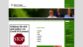 What Kplusgruppe.de website looked like in 2020 (4 years ago)