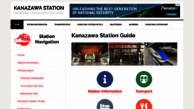 What Kanazawastation.com website looked like in 2020 (4 years ago)