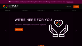 What Kitsapcu.org website looked like in 2020 (4 years ago)